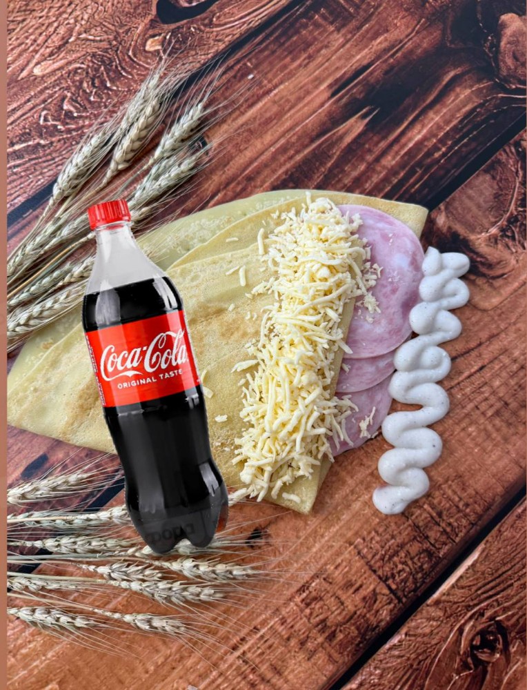 Сир шинка + Кока кола звичайна