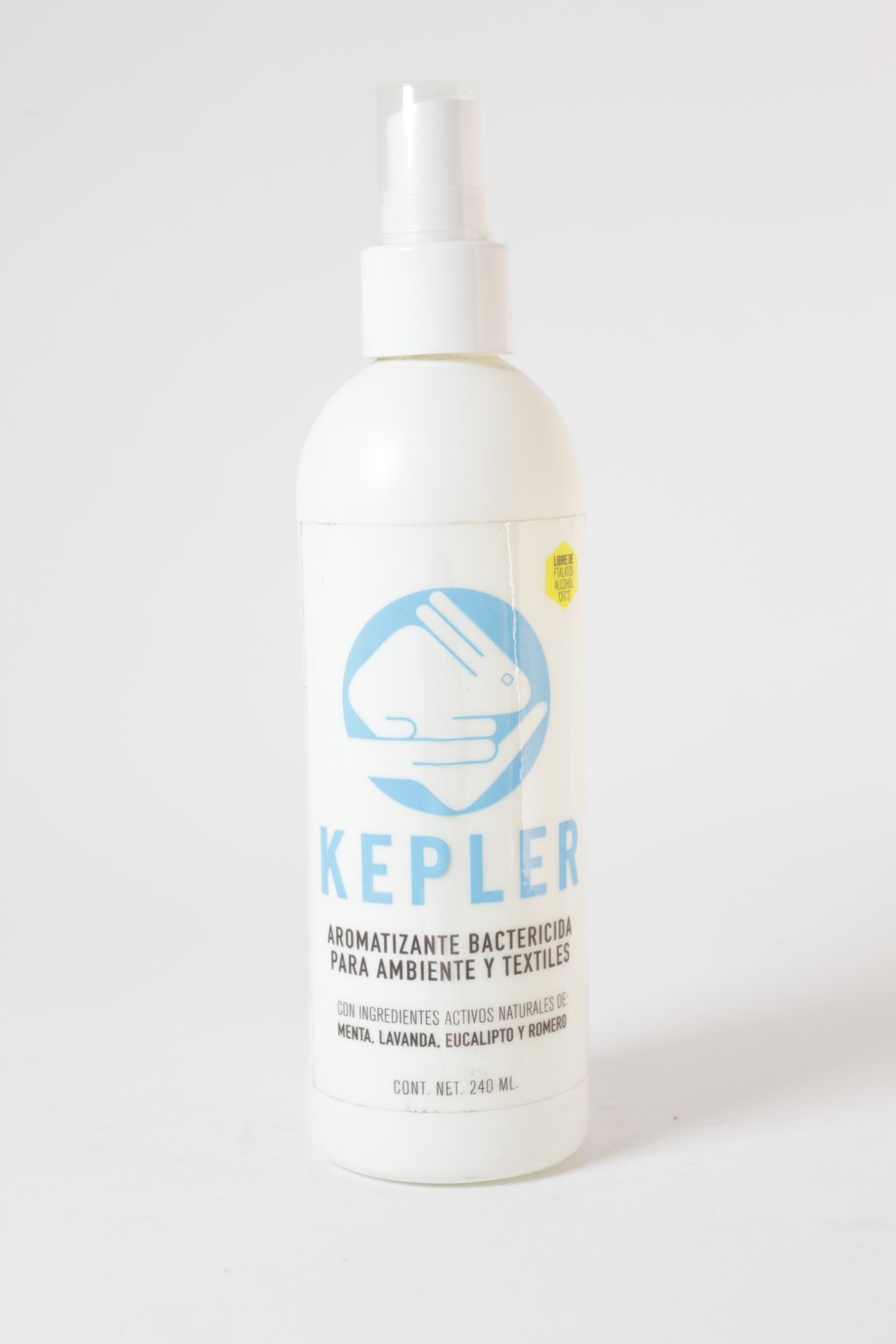 Aromatizante bactericida para ambiente 240ml. Kepler