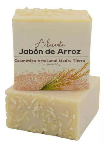 Jabón de Arroz de Madre Tierra 80g