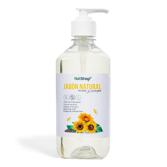 Jabon para manos Natshop 500ml