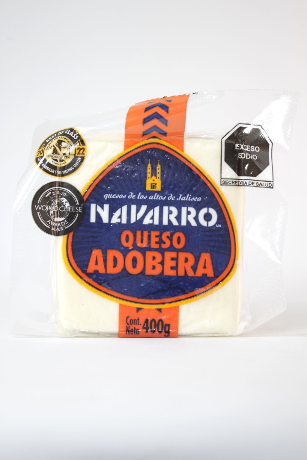 Queso Adobera 400g. Navarro