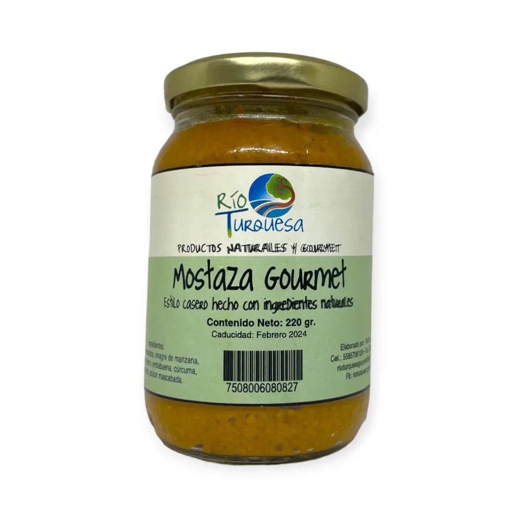 Mostaza 220g Rio Turquesa