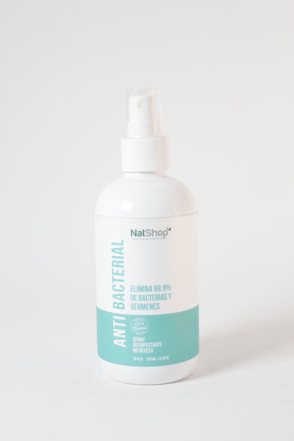 Antibacterial spray desinfectante 250ml. Natshop