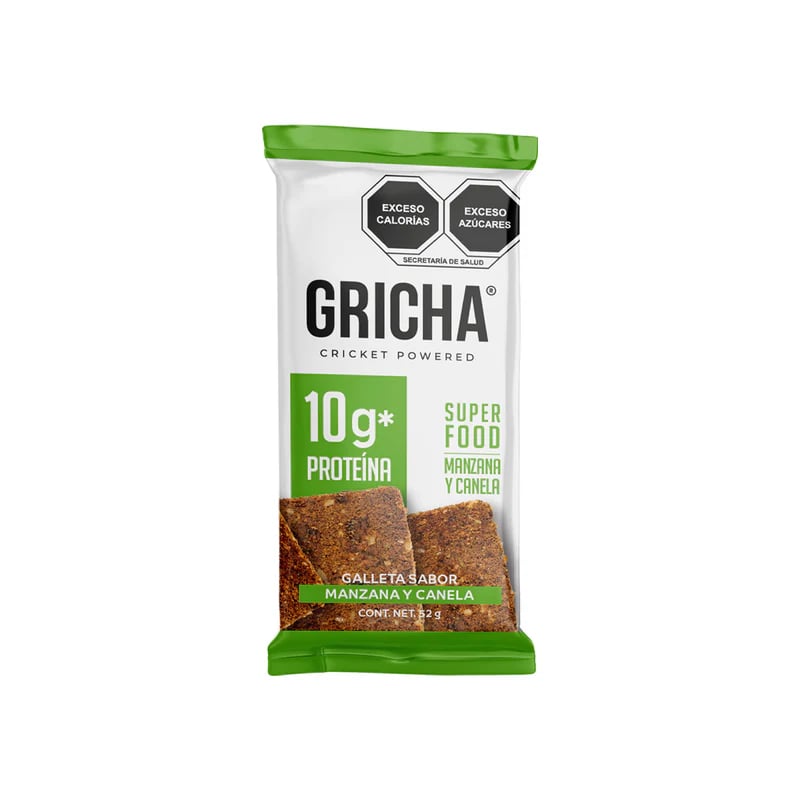 GRICHA  BARRITAS MANZANA CANELA  