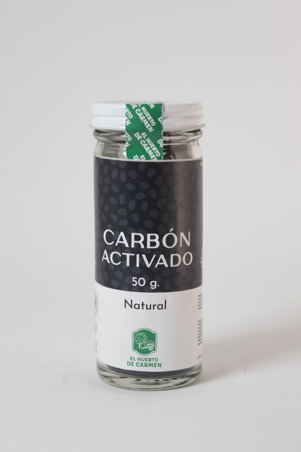 Carbon activado natural 50g El Huerto De Carmen