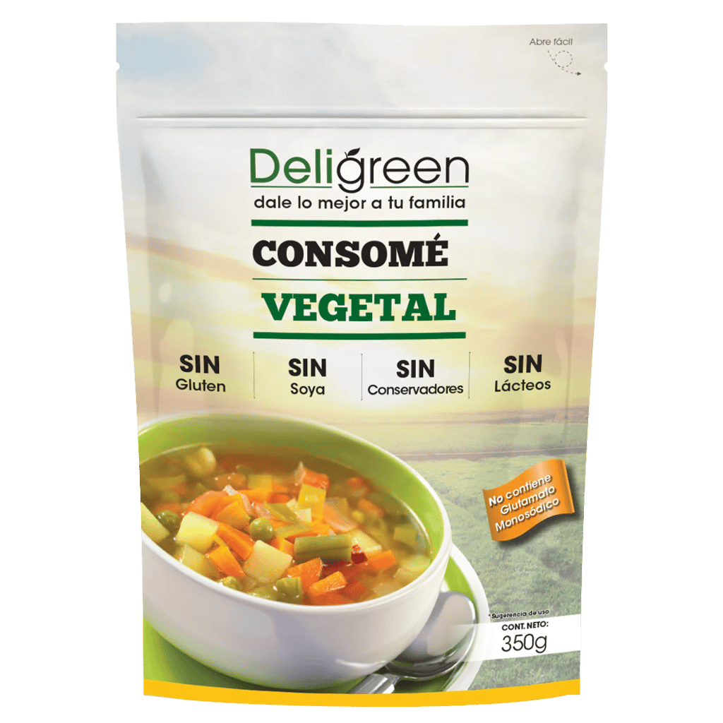 Consome Sazonador vegetal 350g Deligreen