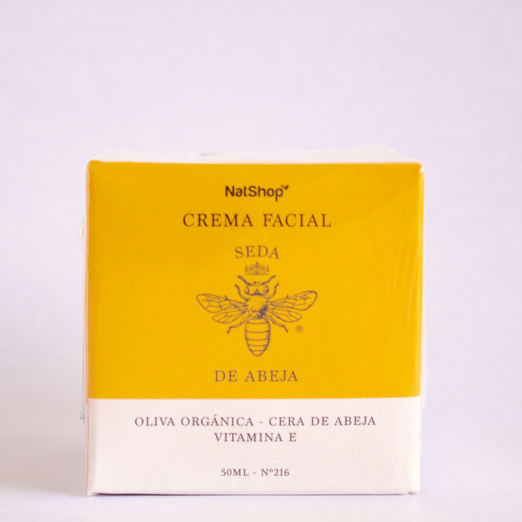 Crema facial Seda de abeja 50ml Natshop