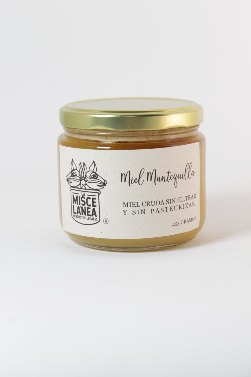 Miel mantequilla 455g. La Miscelánea 