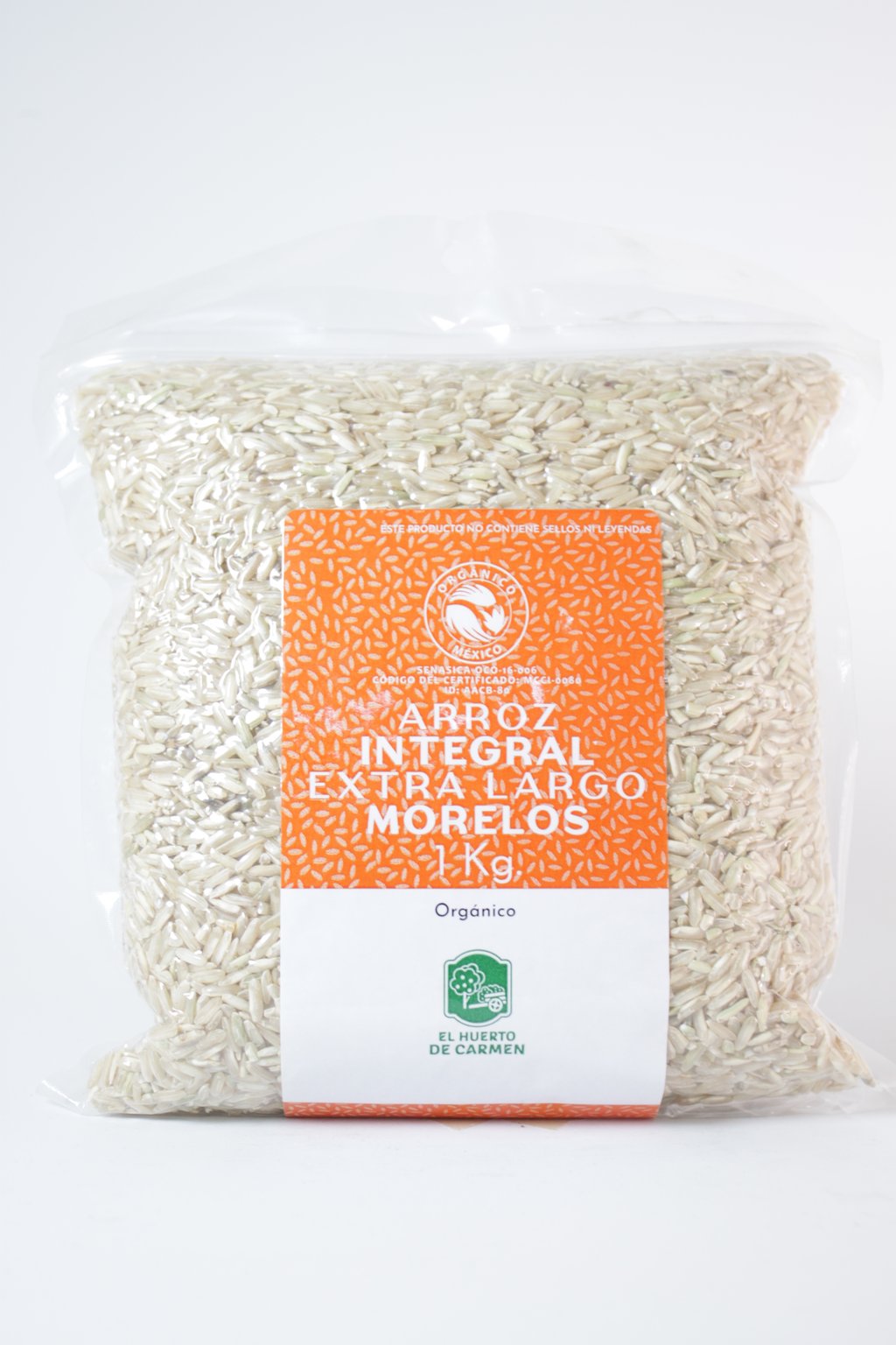 Arroz integral 1kg Huerto de C.