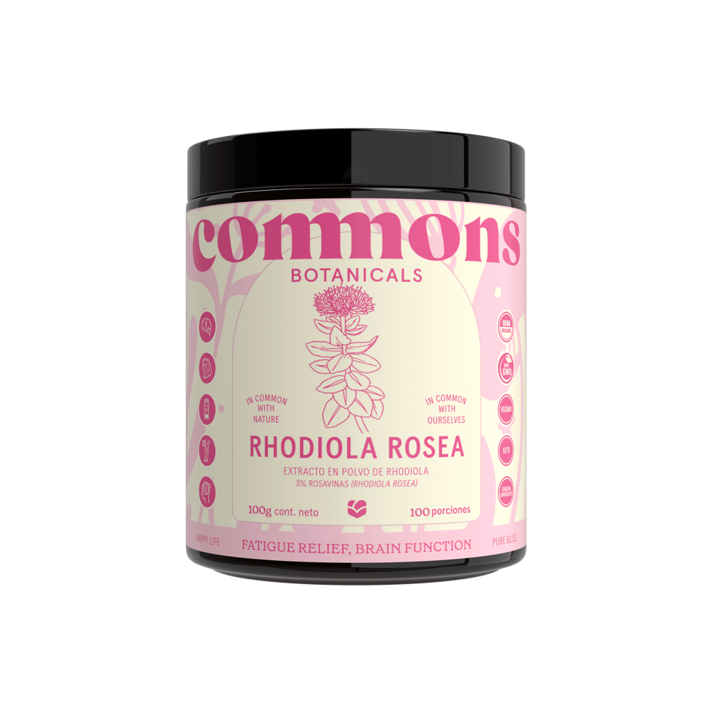 Rhodiola Rosea Polvo 100g. Commons