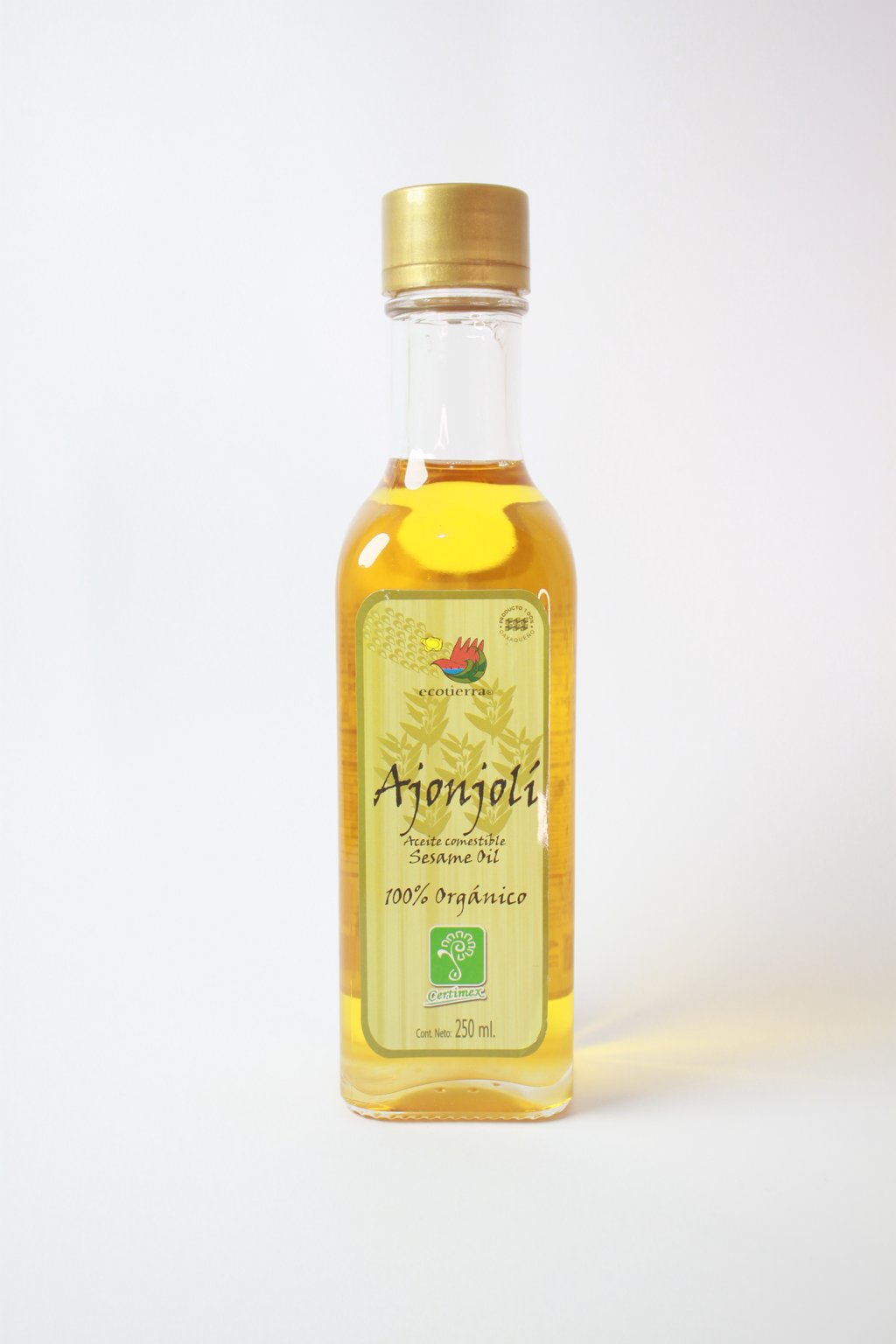 Aceite de ajonjoli 250 ml Ecotierra