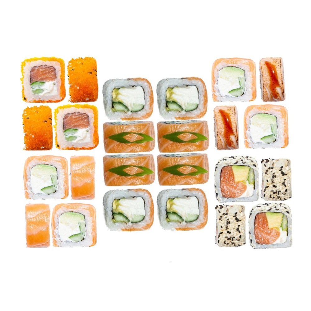 "Philadelphia" sushi set (24 pcs.)