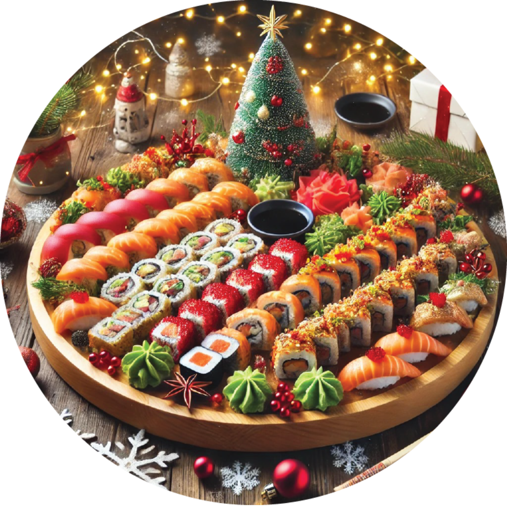 "ROYAL" sushi set (96 pcs.) NEW!!!