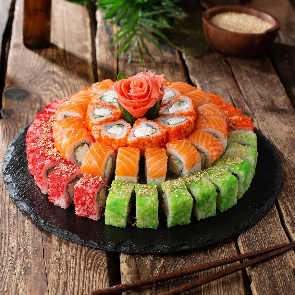 "SUSHI CAKE" set (64 pcs.) NEW!!!