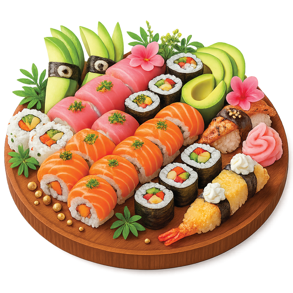 "ROYAL" sushi set (96 pcs.)