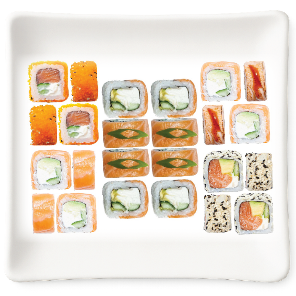 "PHILADELPHIA" sushi set (24 pcs.)