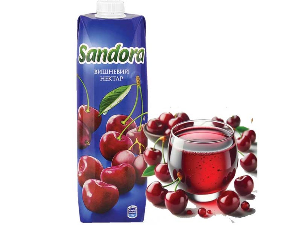 Вишневий нектар ТМ "Sandora" 0,2 л