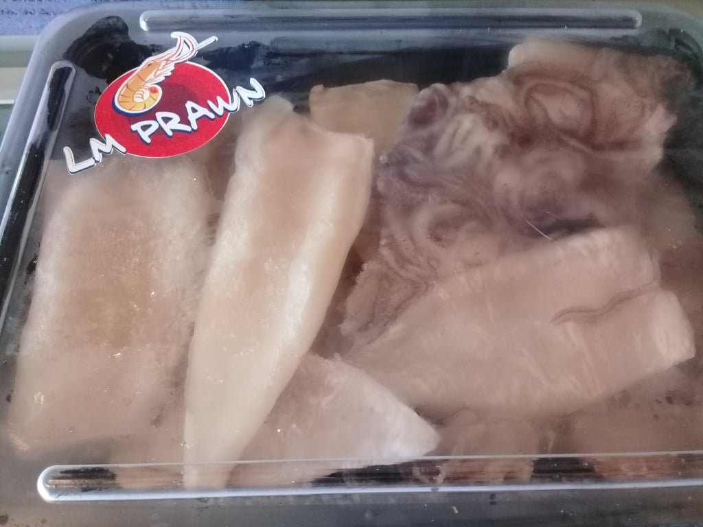 Calamari baby-cleaned