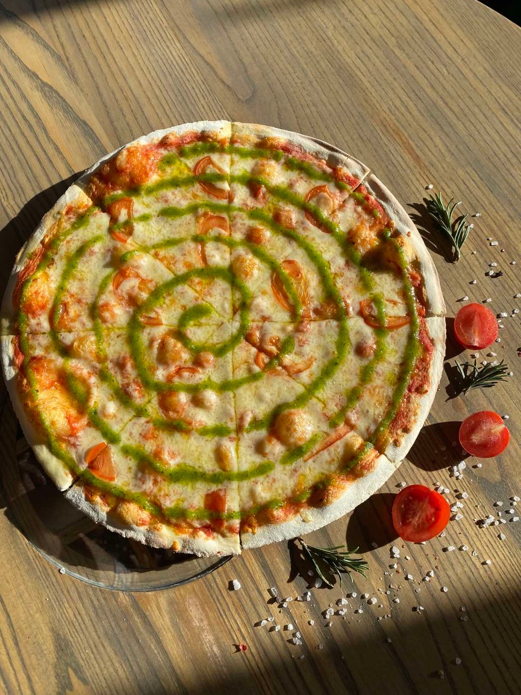 піца Маргарита з подвійним сиром