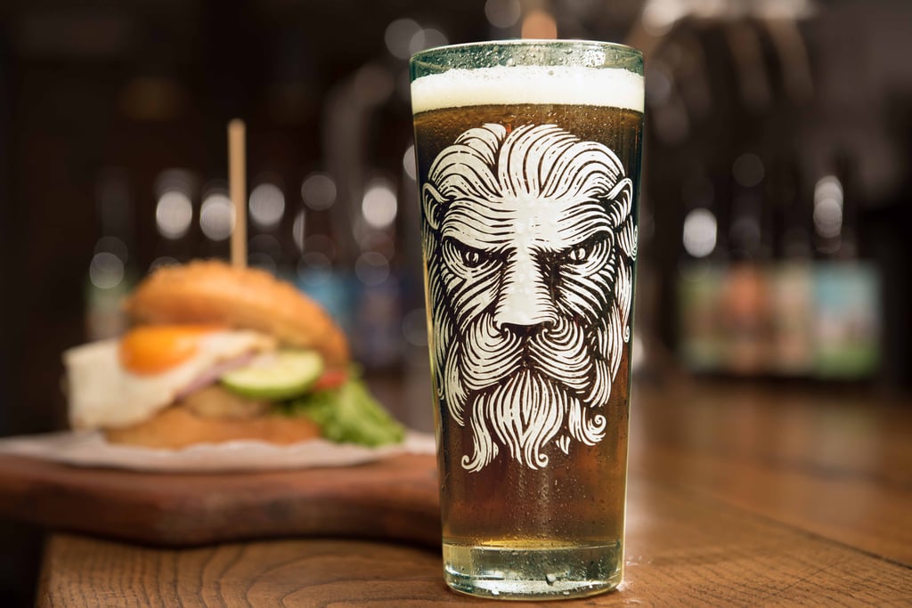 "Helles" Shavi lomi brewery 400ml /// Helles ლაგერი გაფილტრული შავი ლომი ლუდსახარში 400 მლ
