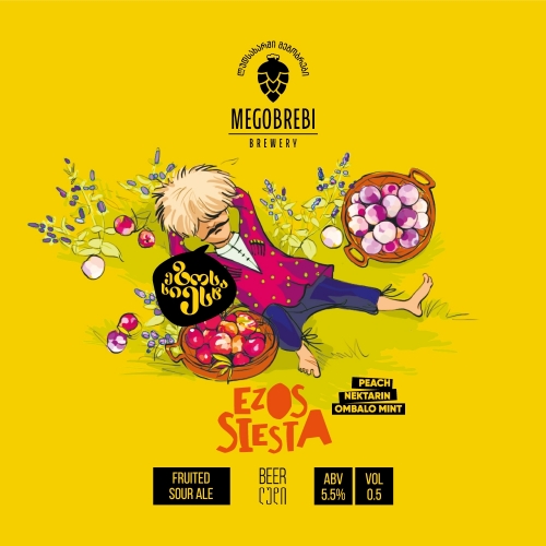 Ezo's siesta Megobrebi 500 ml
