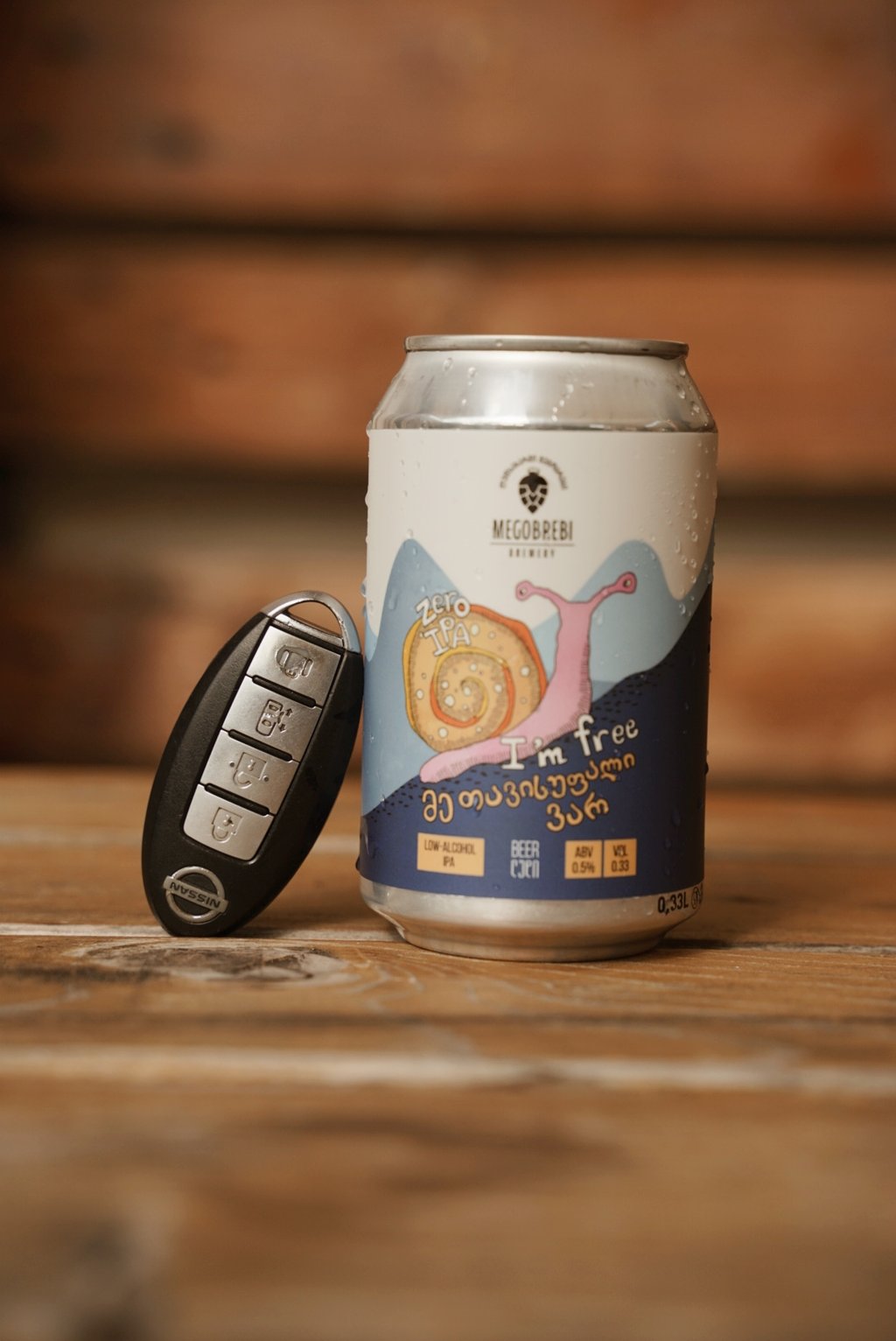 'I am free' IPA Zero