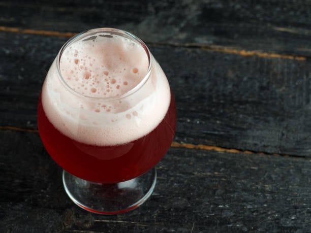 'CONCRETION' Cherry sour ale Underground brewery 400 ml. - CONCRETION მჟავე ელი (ალუბალი) Underground ლუდსახარში 400მლ