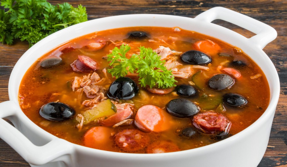 Solianka Soup /// სოლიანკა
