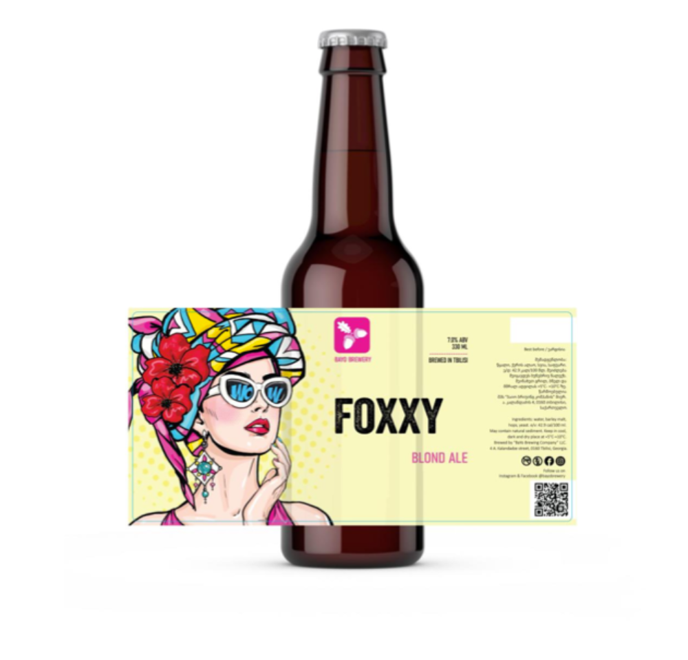 Foxy Belgian blonde Bayo 330ml