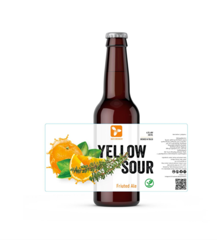 "Yellow sour" Bayo brewery