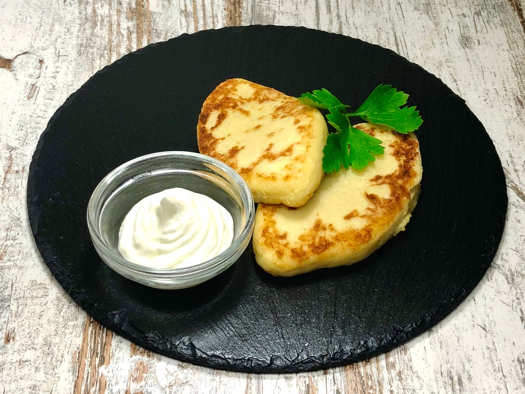 Зрази картопляні з м'ясом та сметаною