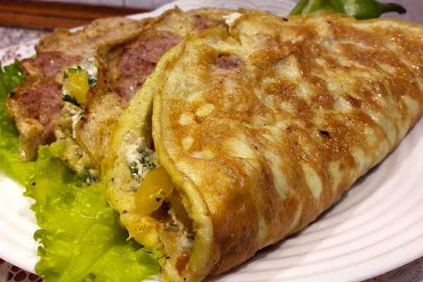 Брізоль фарширована з куркою