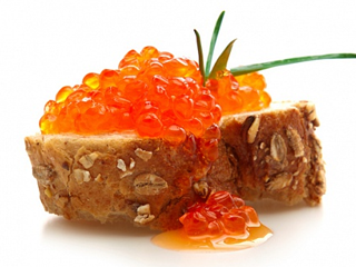 Sandwich With Caviar
