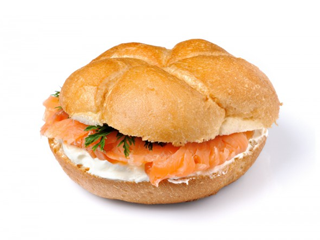 Sandwich with Salmon