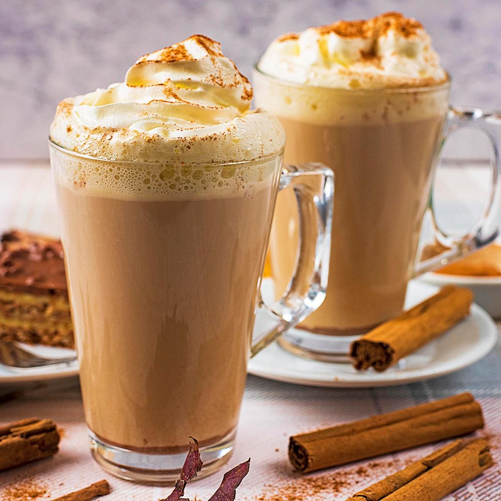 Cinnamon Latte with honey