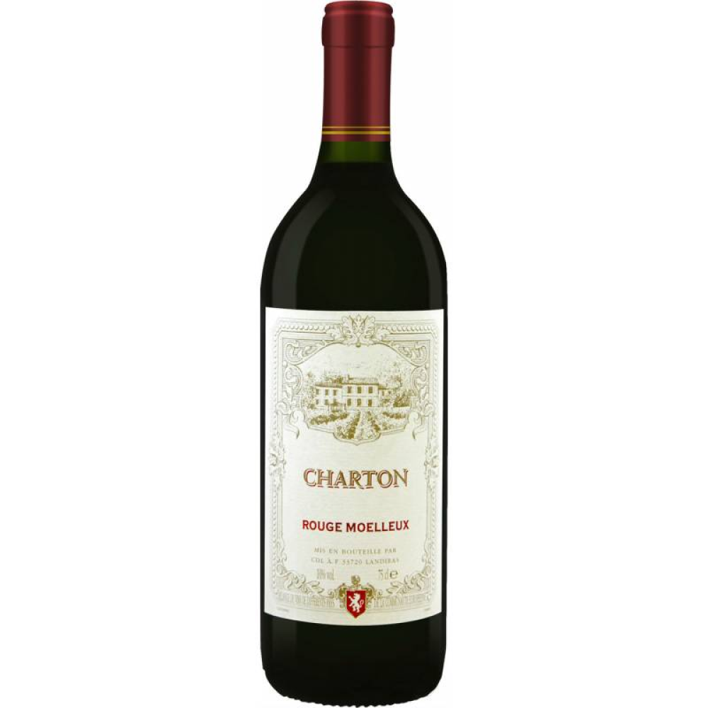 Вино Charton Rouge Moelleux червоне н/сол 10.5% 0.15л