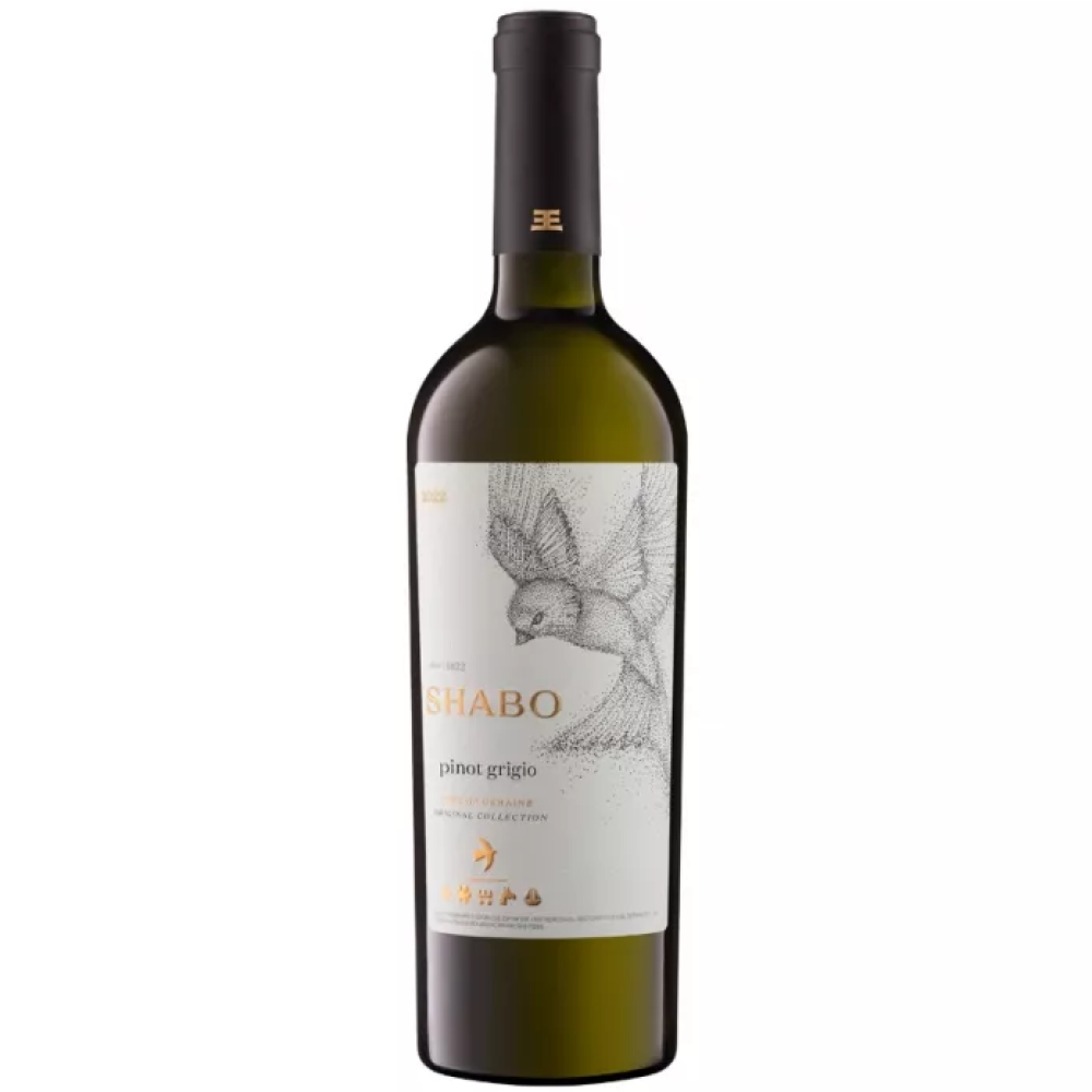 Вино Shabo Pinot Grigio біле сухе 12.3% 0.15л