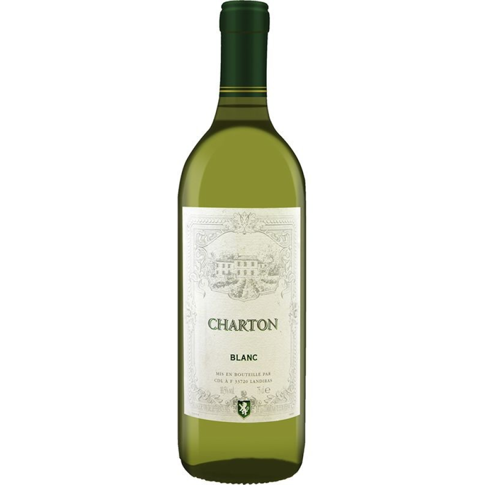 Вино Charton Blanc біле сухе 10.5% 0.15л