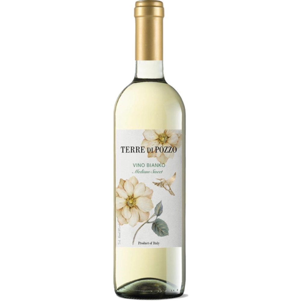 Вино Terre Di Pozzo біле н/сол 10.0% 0.15л