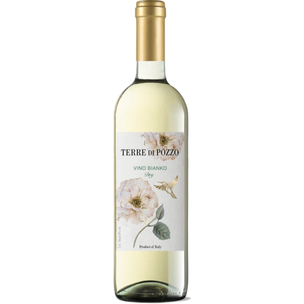 Вино Terre Di Pozzo біле сухе 10.5% 0.15л