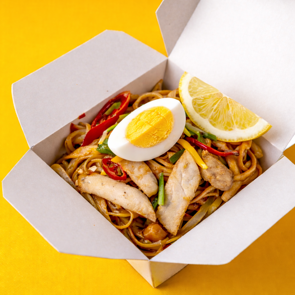 Локшина WOK з куркою