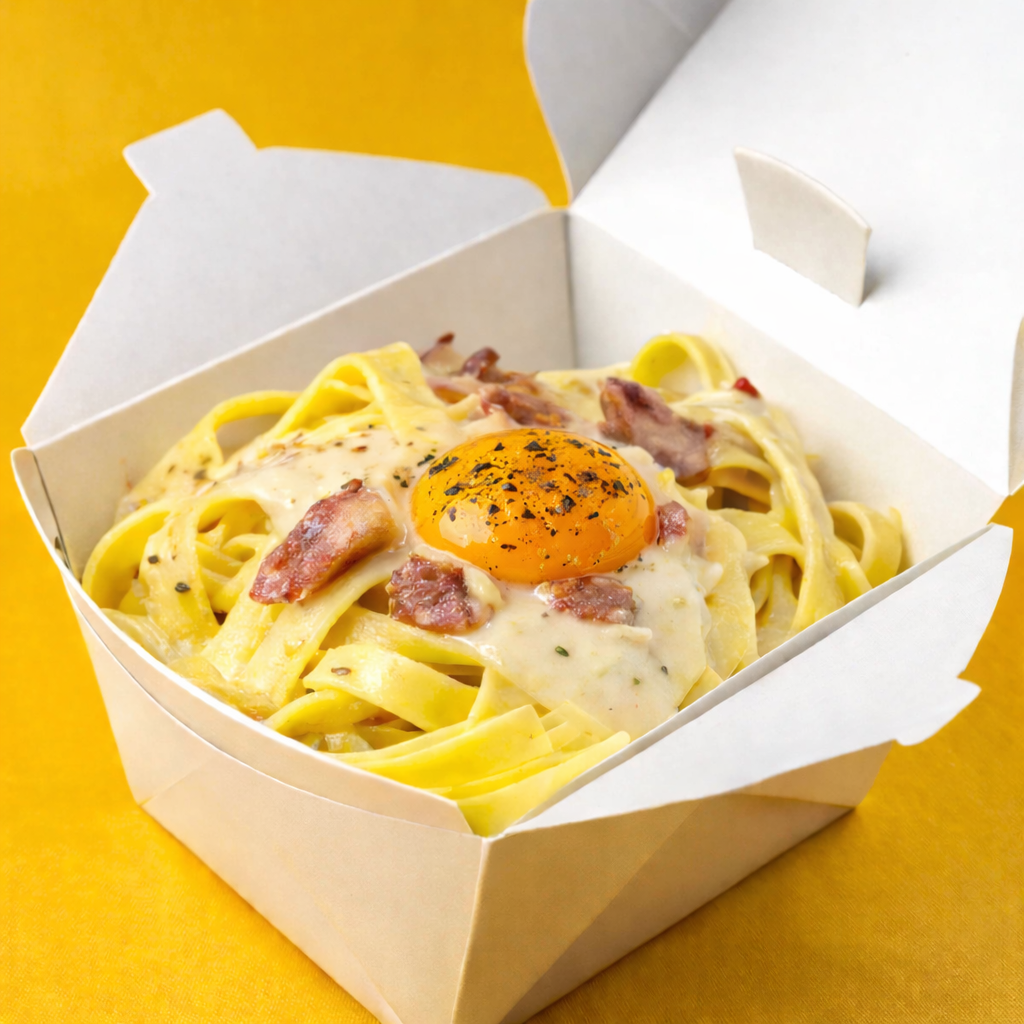 Паста з соусом Карбонара