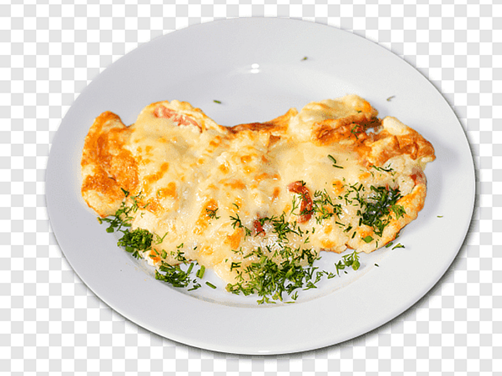 Омлет з овочами та сиром