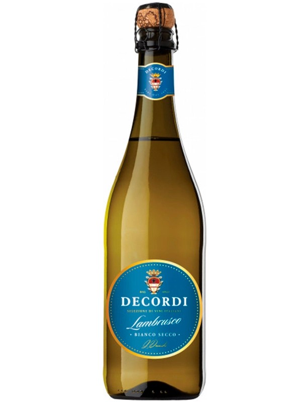 Decordi Lambrusco Bianco Secco Декорді Ламбруско Бьянко Секко