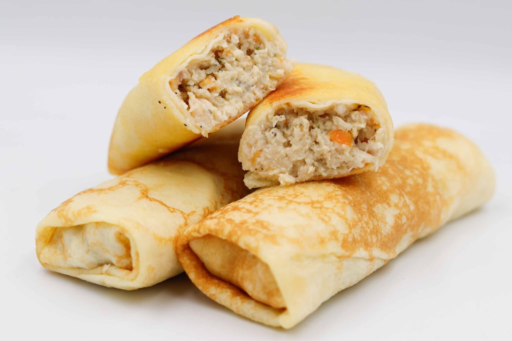 МЛИНЦІ З ЗАПЕЧЕНОЮ КУРКОЮ | 600 Г (в упаковці)