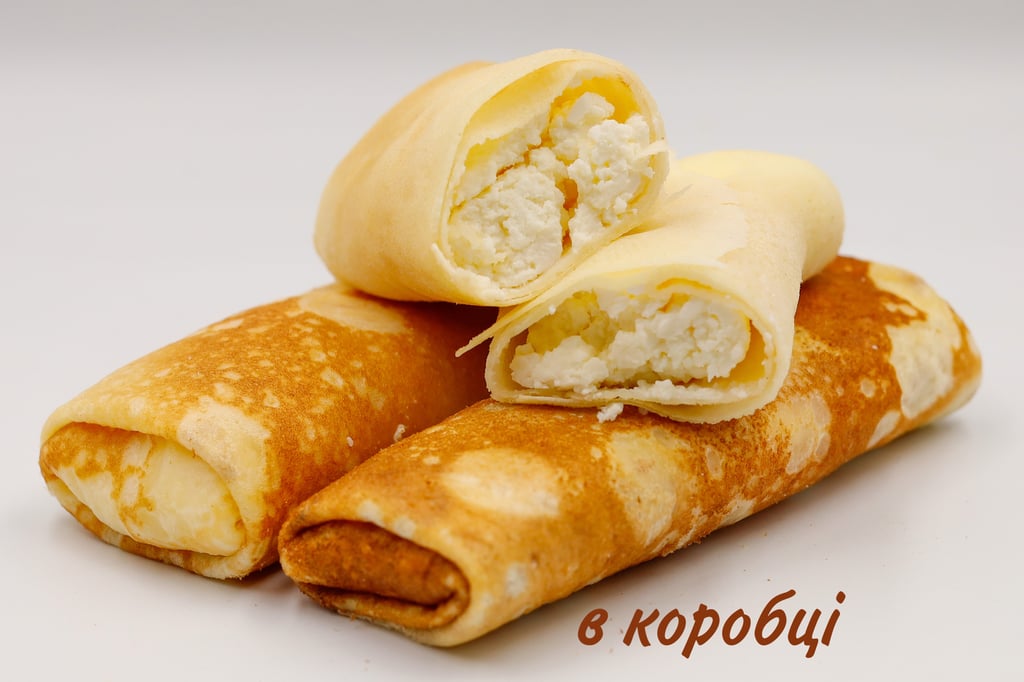 МЛИНЦІ З СОЛОДКИМ СИРОМ | 600 Г (в упаковці)