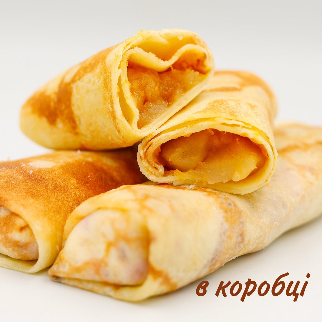 МЛИНЦІ З ЯБЛУКАМИ ТА ГАРБУЗОМ | 600 Г (в упаковці)