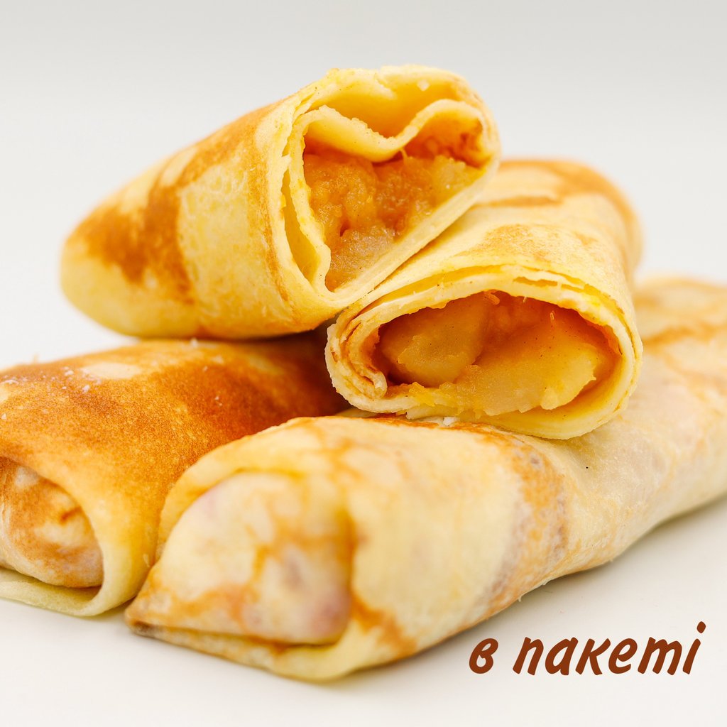 МЛИНЦІ З ЯБЛУКАМИ ТА ГАРБУЗОМ | 600 Г (в пакеті)