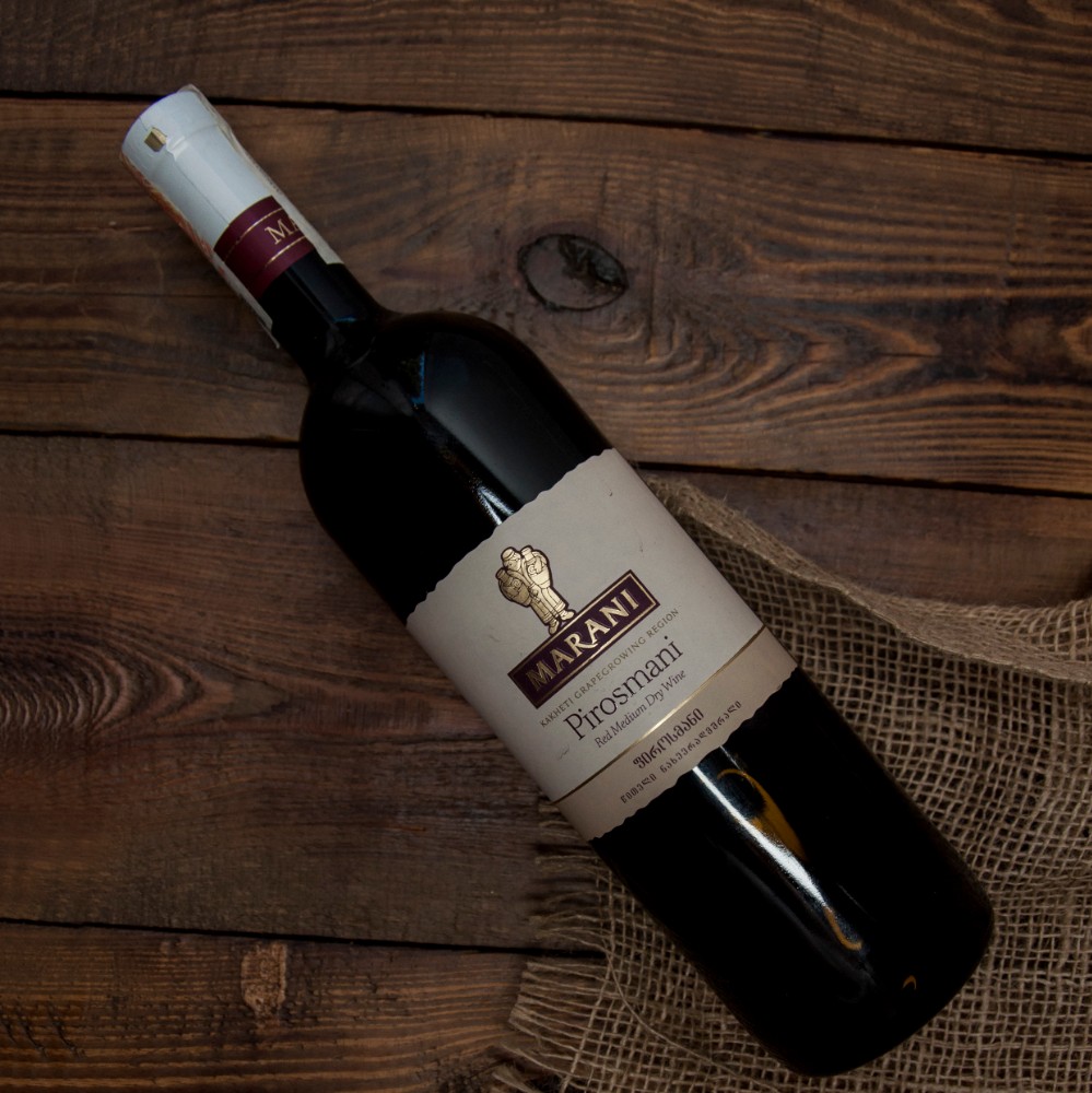Вино"Марані" Піросмані, чер ПЛЯШКА