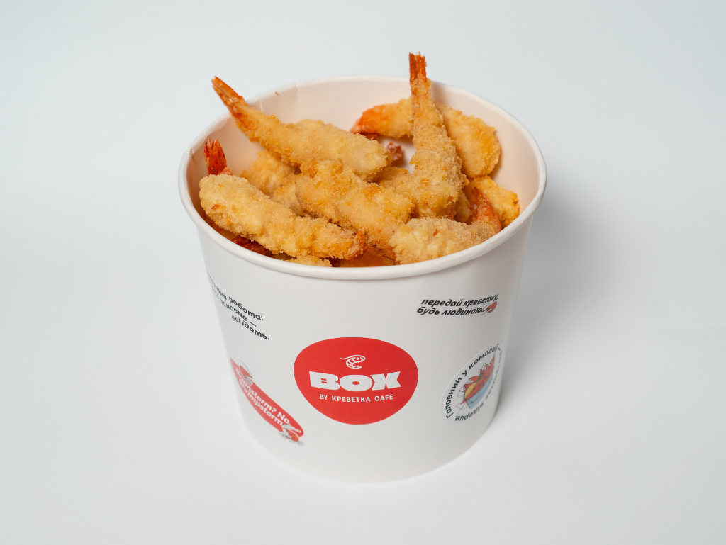 Креветка Box в темпурі та сухарях панко 2,5 л 